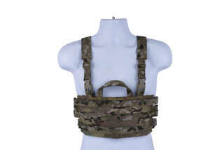 High Speed Gear AO chest rig is a lightweight modular load bearing vest in MultiCam